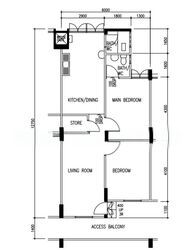 Blk 204 Bedok North Street 1 (Bedok), HDB 3 Rooms #603012001
